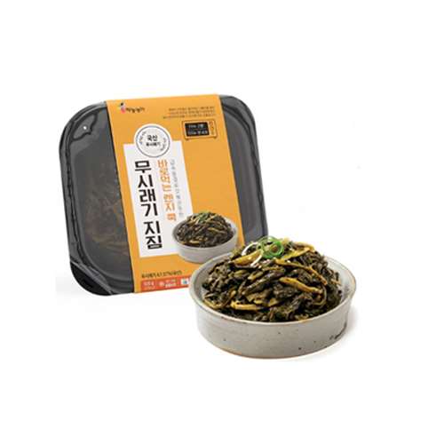 위핑,무시래기 지짐 (100g X 6팩 - 그대로 데워먹는 가열섭취 냉동식품)