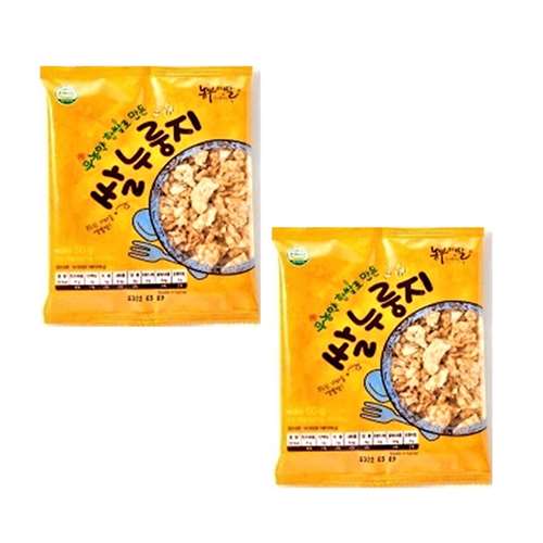 위핑,무농약 쌀 누룽지 (50g X 10봉지 X 2세트)