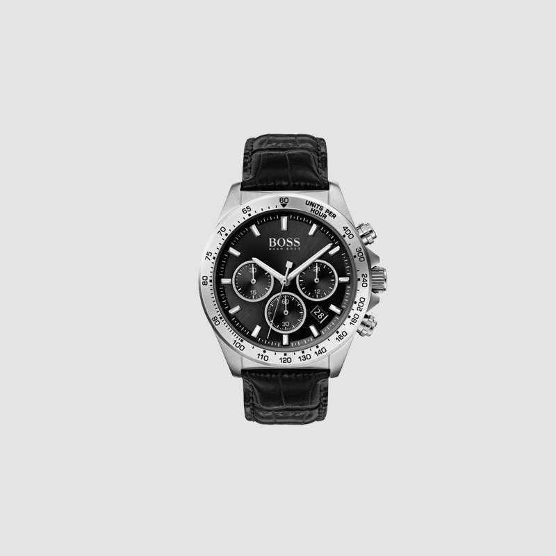 위핑,휴고보스 1513752 Analog Black Dial Men's Watch