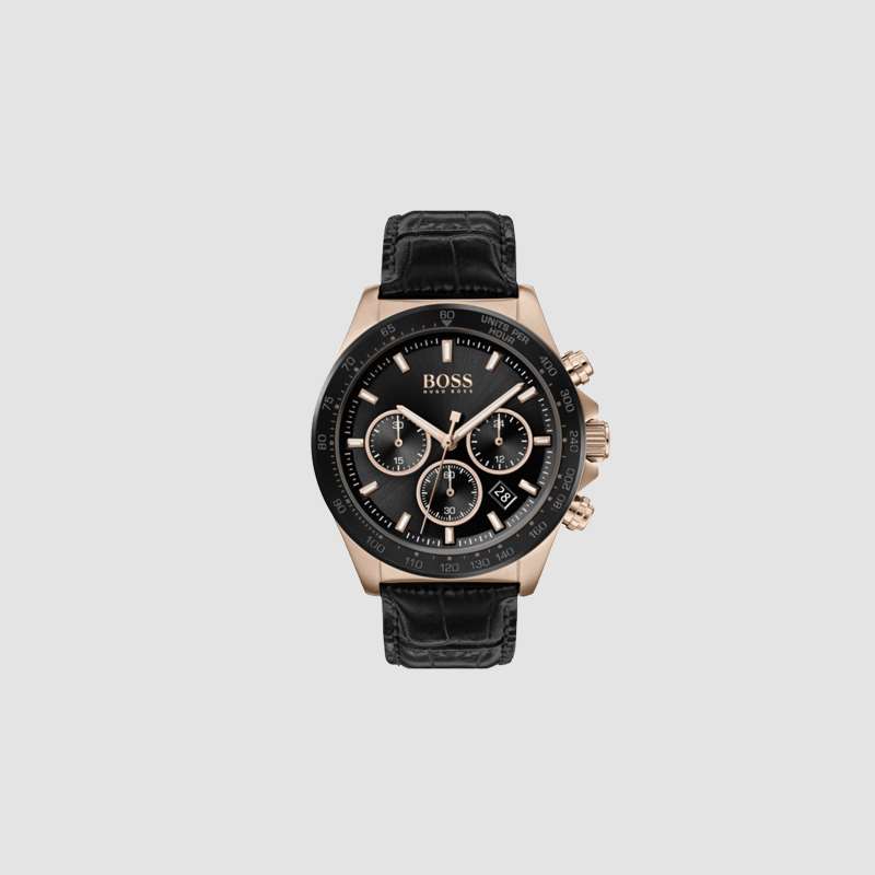 위핑,휴고보스 1513753 Analog Black Dial Men's Watch
