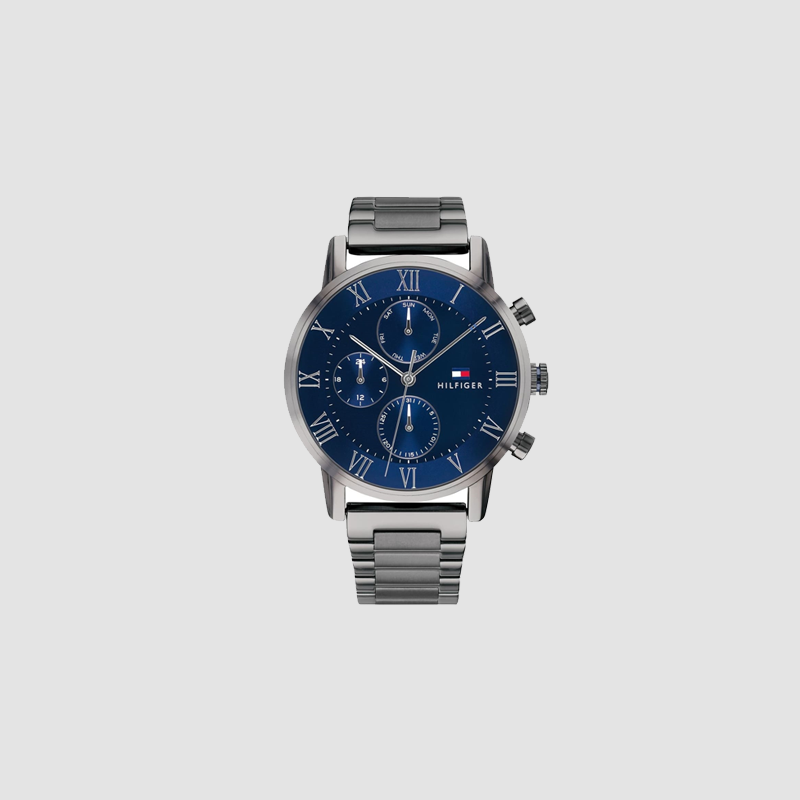 위핑,Tommy Hilfiger 1791456 Men's Kane Blue Watch