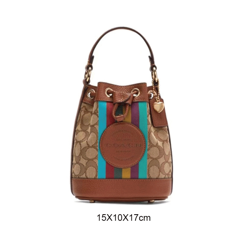 위핑,COACH 코치 가방 뎀프시 드로우스트링 버킷백 C5639