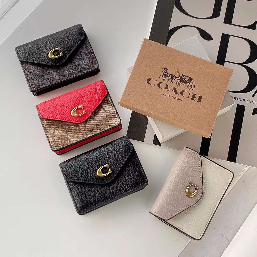 위핑,COACH 코치 타미 컬러블럭 카드 케이스 C6889 C6890 C2704