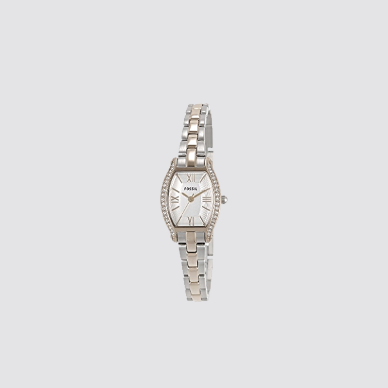 위핑,Fossil ES3287 Women Molly Silver Stainless-Steel