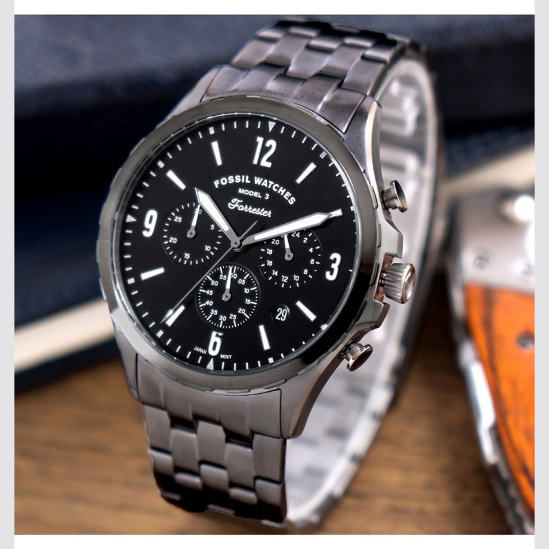 위핑,Fossil FS5606 Men's Analog Black Dial